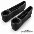 OAKENMORROW™ Seat Gap Organizers with Cup Holders, 2-Pack