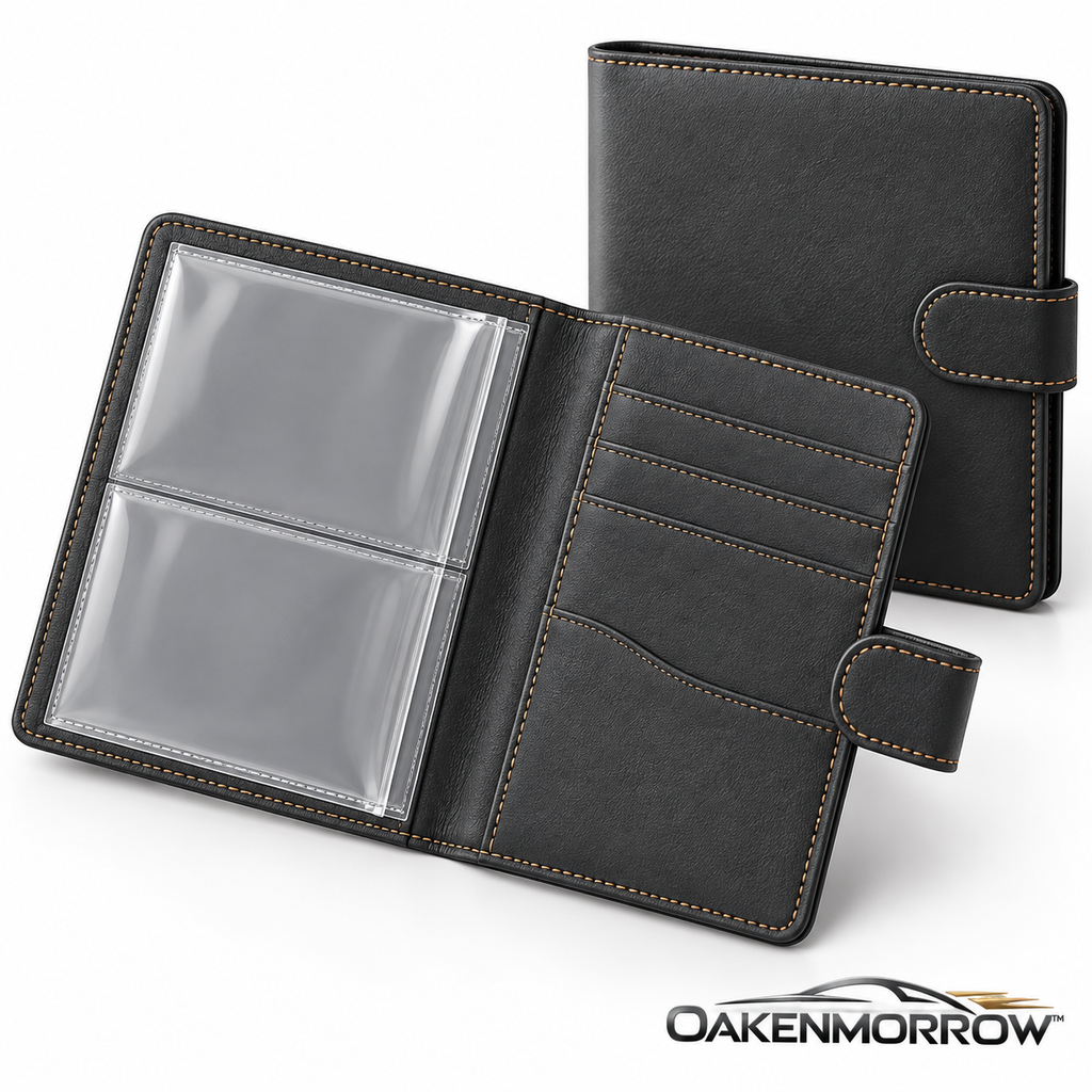 OAKENMORROW™ Car Registration & Insurance Wallet
