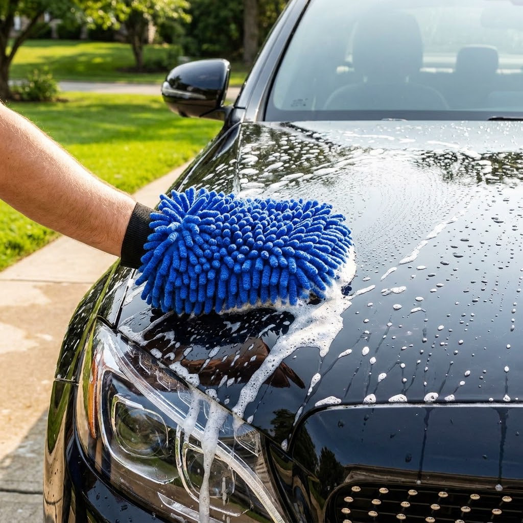 OAKENMORROW™ Chenille Car Wash Mitt