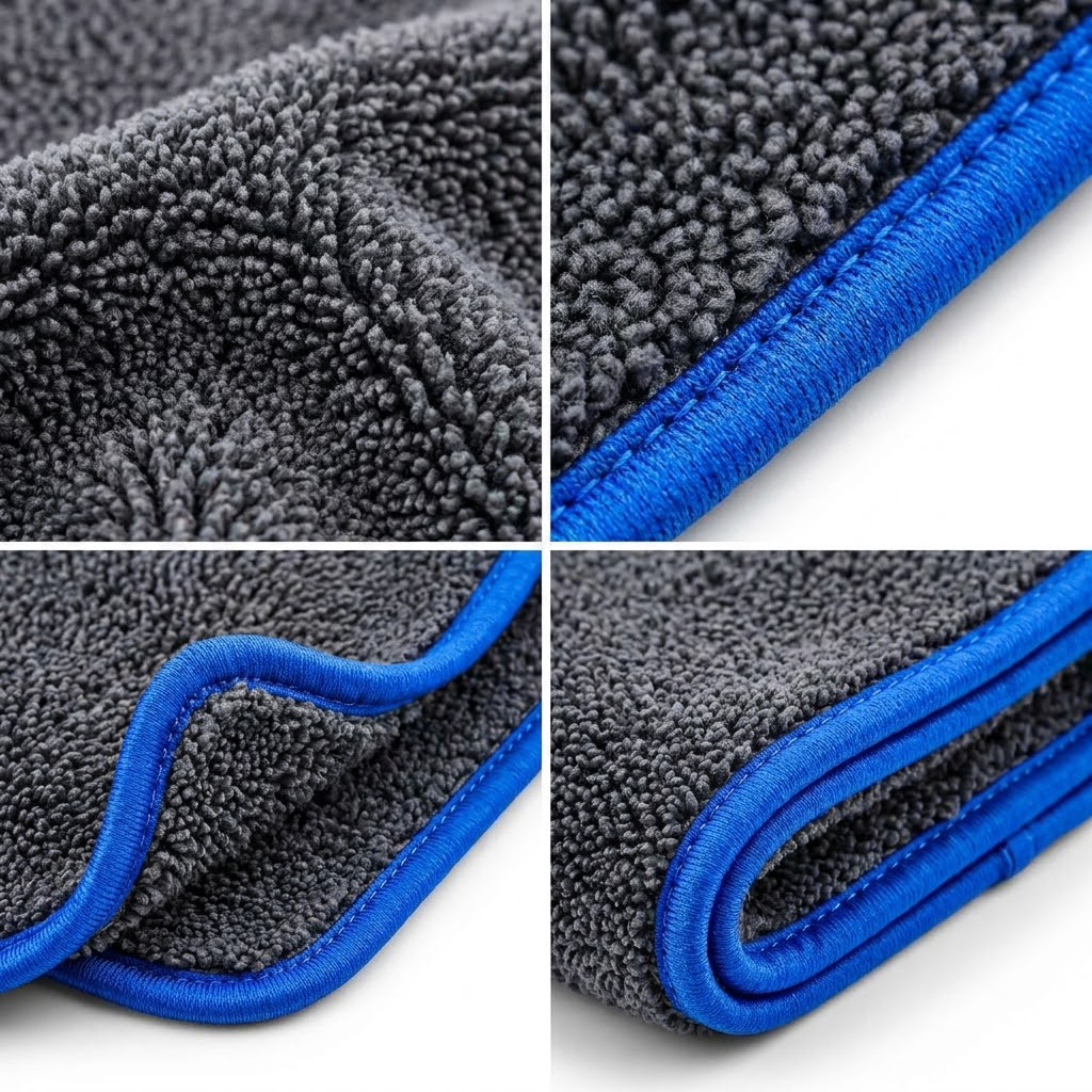OAKENMORROW™ Plush Car Drying Towels, 3-Pack