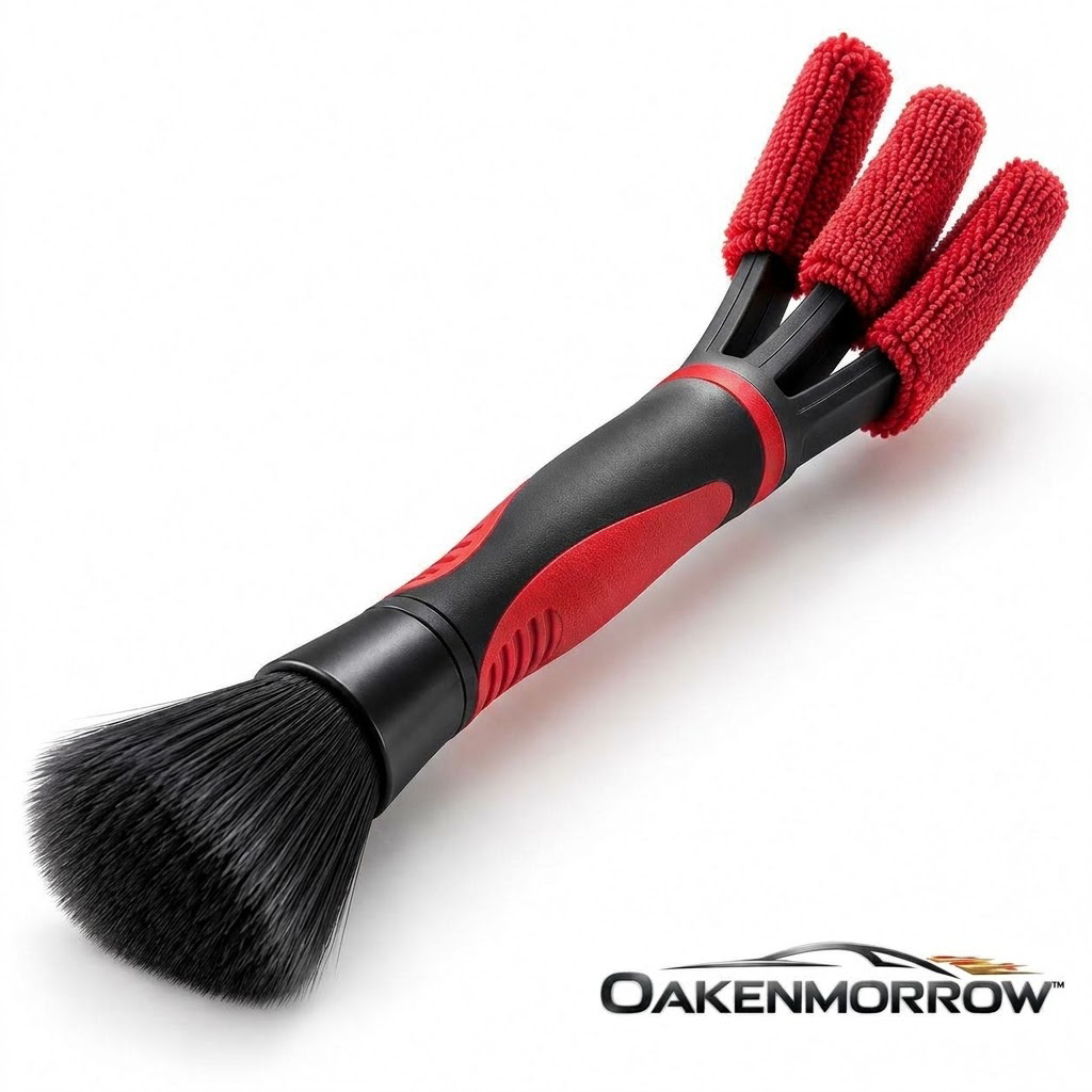 OAKENMORROW™ Dual-Ended Car Vent Cleaning Brush