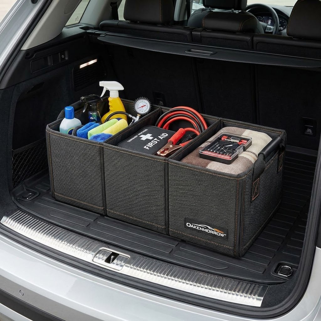 OAKENMORROW™ 3-Compartment Trunk Organizer