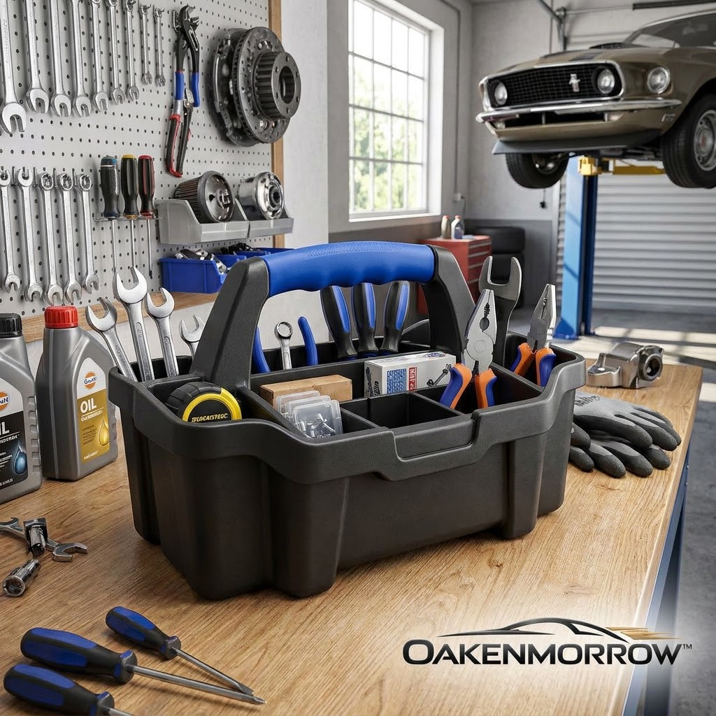 OAKENMORROW™ Divided Car Detailing Caddy