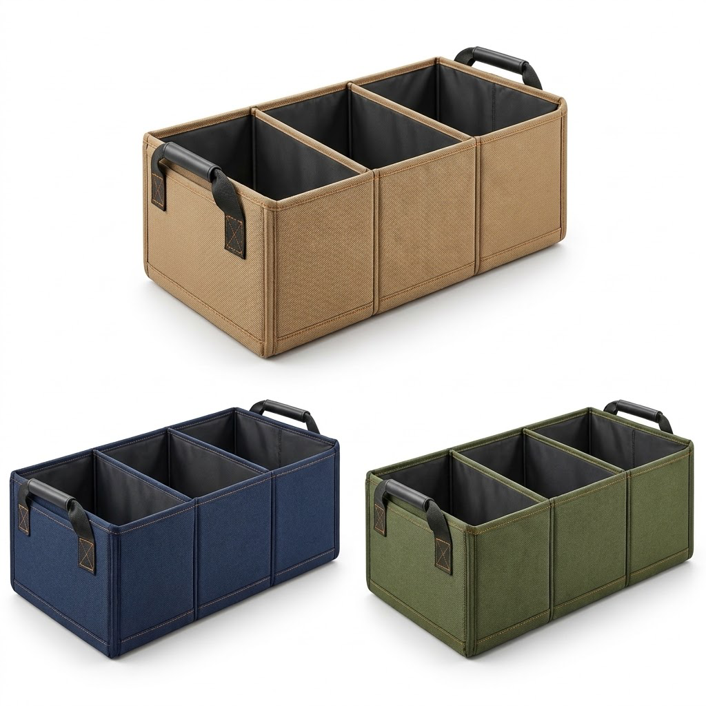 OAKENMORROW™ 3-Compartment Trunk Organizer