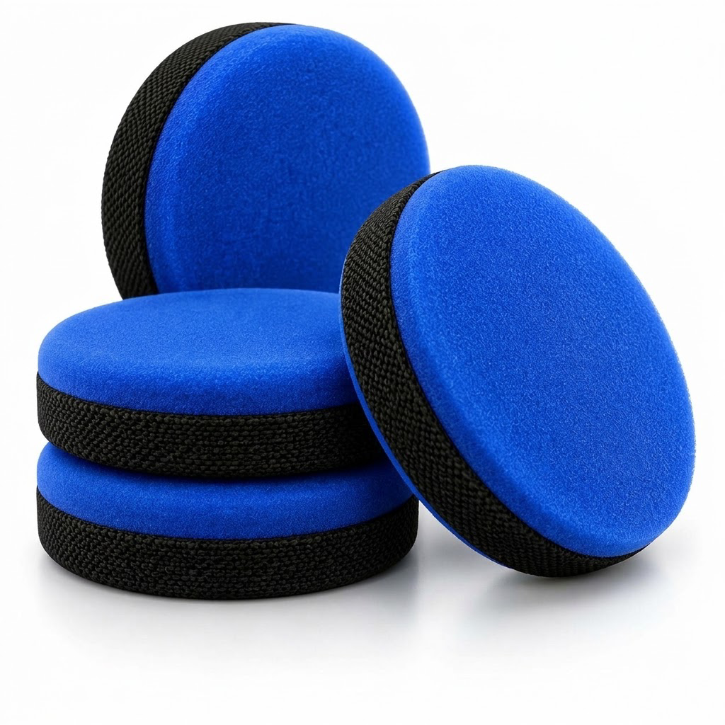 OAKENMORROW™ Round Car Care Applicator Pads, 4-Pack