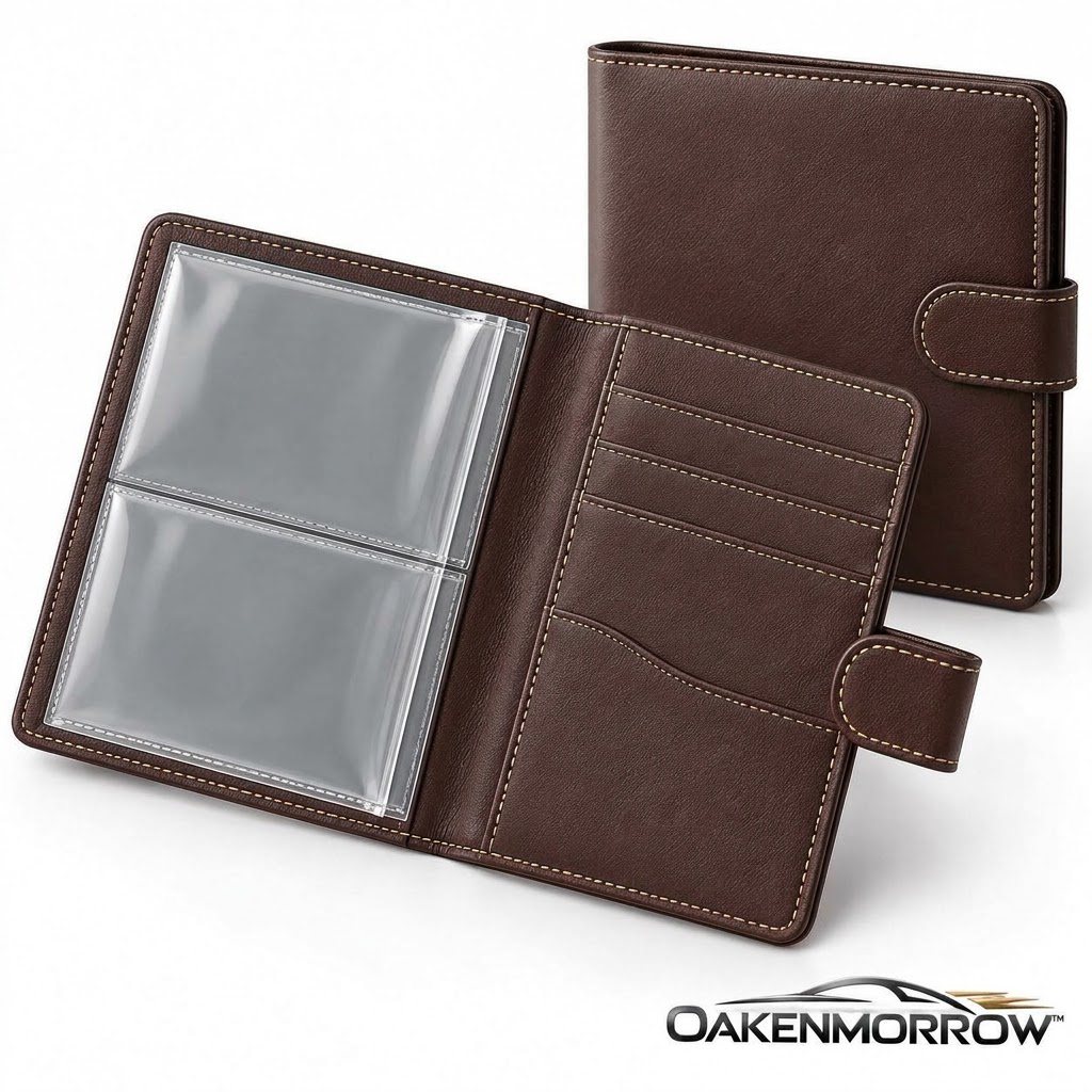 OAKENMORROW™ Car Registration & Insurance Wallet